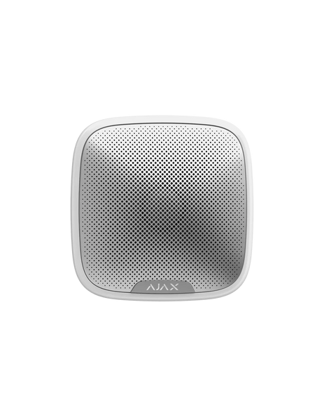 AJAX Security - StreetSiren Jeweller - White Outdoor Wireless Siren | AJAX-SS-OUT-W