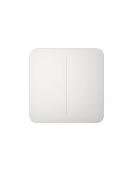 AJAX Security - White SoloButton 2-GANG | AJAX-SB-2-GANG-W