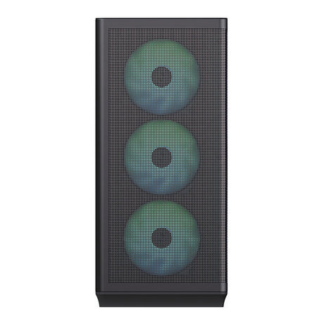 APNX C1-R Premium ATX Mid-Tower PC Case Black 4x 120mm PWM ARGB Fans Tempered Glass