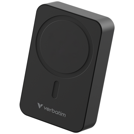 VERBATIM Charge ´n´ Go Essentials Power Bank Magnetic Wireless 20000mAh Black