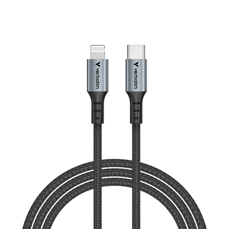 VERBATIM Sync & Charge Cable USB-C to Lightning 120 cm