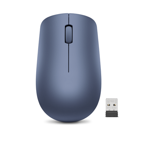 Lenovo 530 Wireless Mouse (Abyss Blue) with battery