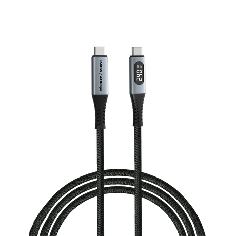 VERBATIM Sync & Charge Cable USB-C to USB-C 240W 40 Gbps Display 120 cm