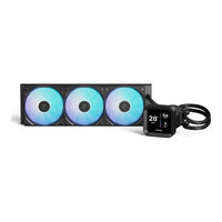 AeroCool APNX LC1-D 360mm ARGB AIO Liquid CPU Cooler Black 3.95-inch IPS LCD Display 320W TDP Copper Block LGA1851 AM5