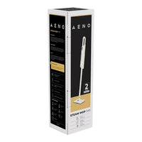 AENO Steam Mop SM1: built-in water filter, aroma oil tank, 1200W, 110°C, Tank Volume 380 ml, Screen Touch Switch