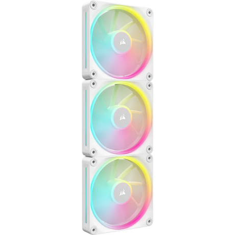 Corsair iCUE LINK LX120 RGB 120mm PWM Case Fan 3-Pack (White)