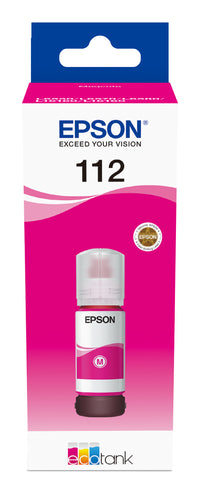 Epson EcoTank 112 Pigment Magenta Ink Bottle 70ml 6000 Pages for L5160 L5150