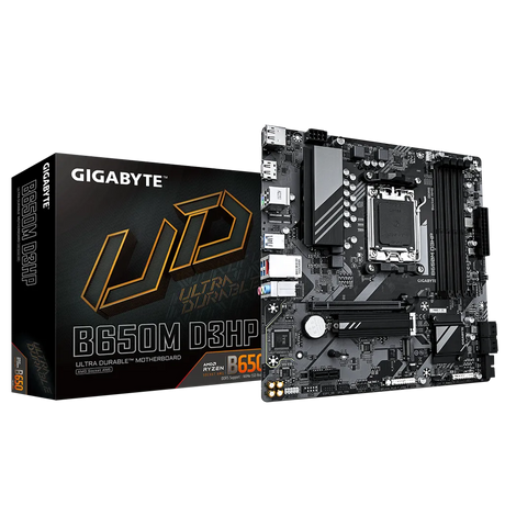 Gigabyte B650M D3HP AMD AM5 Micro-ATX Motherboard DDR5 2x M.2 HDMI DP