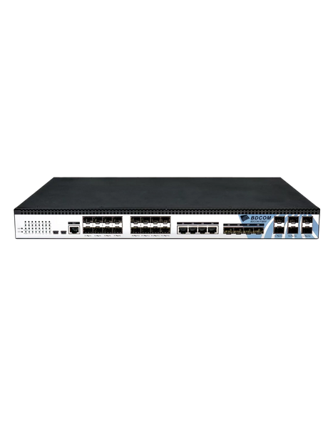 BDCOM 16 Port EPON L3 OLT Headend - Dual Hot-Swap PSU