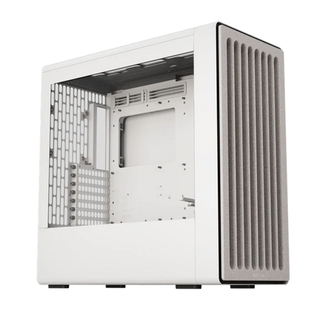 HAVN BF 360 E-ATX Mid Tower Gaming PC Case Tempered Glass White GPU Air Guide