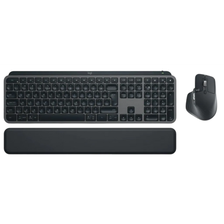 Logitech MX Keys S Performance Combo MX Master 3S Mouse MX Keys S Keyboard Palm Rest Graphite