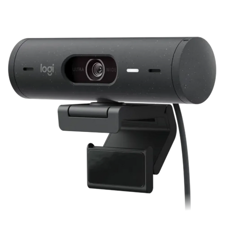 Logitech Brio 500 Full HD 1080p Webcam USB-C Graphite