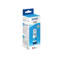 Epson 112 Ecotank Cyan Ink Bottle 70ml, 6000 Pages