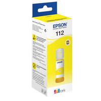 Epson 112 Ecotank Yellow Ink Bottle 70ml, 6000 Pages