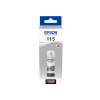 Epson 115 Ecotank Grey Ink Bottle 70ml, 2300 Photos