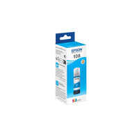 Epson 108 Ecotank Cyan Ink Bottle 70ml, 2100 Photos