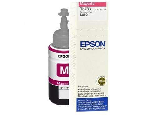 Epson 673 Ink Bottles Magenta 70ml EcoTank L800  /810 / 850 / 1800