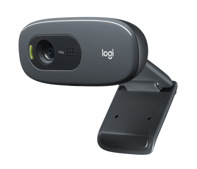 Logitech C270 - Webcam - USB - Black