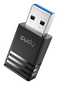 Cudy Dual Band Wi-Fi 5 1300Mbps USB 3.0 Adapter | WU1300S