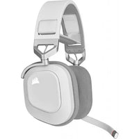 Corsair HS80 RGB Wireless Premium Gaming Headset with Spatial Audio (White)
