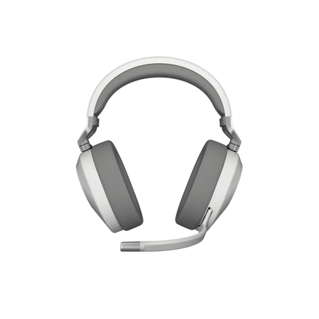 Corsair HS65 Wireless Premium Gaming Headset 50mm Drivers Omnidirectional Mic (White)