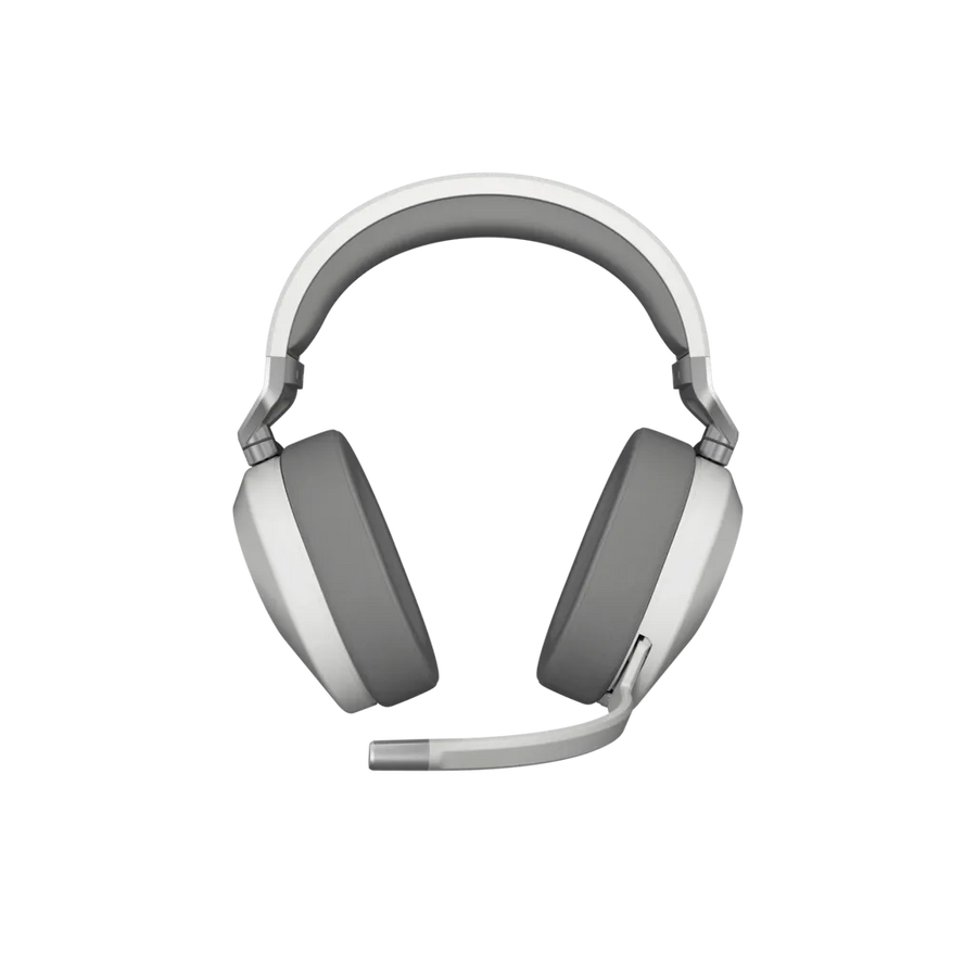 Corsair HS65 Wireless Premium Gaming Headset 50mm Drivers Omnidirectional Mic (White)