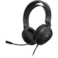Corsair HS35 v2 Carbon Wired Gaming Headset 50mm Drivers Omnidirectional Mic 3.5mm