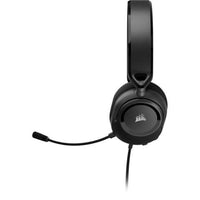 Corsair HS35 v2 Carbon Wired Gaming Headset 50mm Drivers Omnidirectional Mic 3.5mm