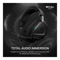Corsair VOID v2 MAX Wireless Gaming Headset Carbon Dolby Atmos 2.4GHz Bluetooth 70-Hour Battery