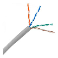 Essential CAT5 UV Outdoor Ethernet Cable 305m Black CCA SF/TP Roll | CAT5U-305-GEN