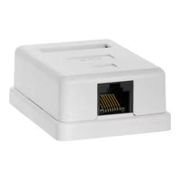 Acconet CAT6 Single RJ45 Wall Box | CAT6-BOX-1
