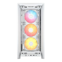 Corsair FRAME 4000D RS ARGB Midi-Tower ATX PC Case White Tempered Glass 3x 120mm Fans