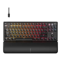 Corsair K70 Pro TKL MGX V2 Mechanical Gaming Keyboard Hall Effect Switches 8000Hz Rapid Trigger Wrist Rest NA Layout