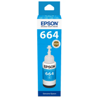 Epson 664 Cyan EcoTank Ink Bottle 70ml