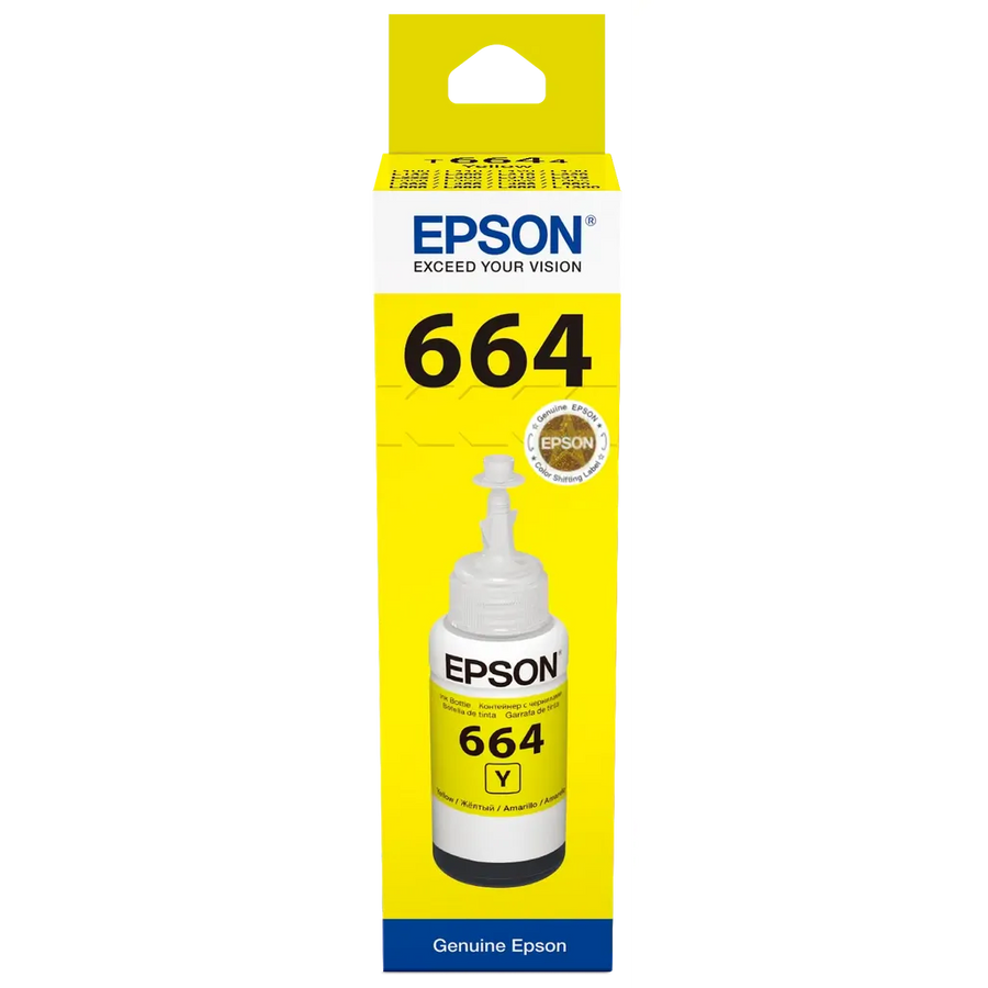 Epson 664 Yellow EcoTank Ink Bottle 70ml