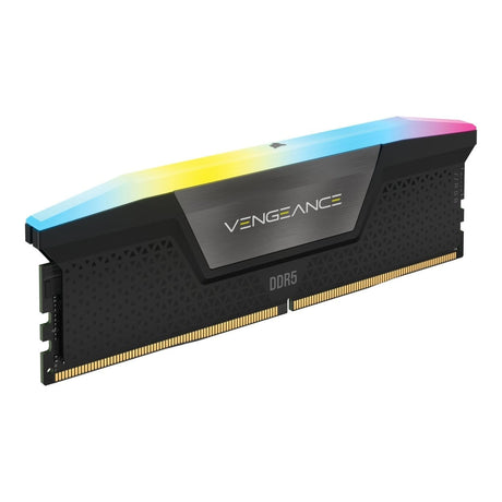 Corsair Vengeance RGB 8GB DDR5-5200 DIMM Desktop Memory CL40 10-Zone RGB XMP 3.0 Black