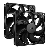 Corsair RS140 140mm PWM Case Fans 2-Pack 330-1700 RPM 95.5 CFM (Black)