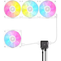 Corsair iCUE LINK RX120 RGB 120mm Fan Triple Pack White 2100RPM