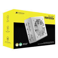 Corsair RM1000e 1000W 80 Plus Gold Fully Modular ATX 3.1 Power Supply White
