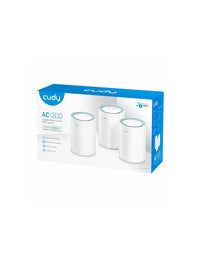 Cudy Dual Band 1200Mbps WiFi 5 Gigabit Mesh 3 Pack | M1300 (3-Pack)