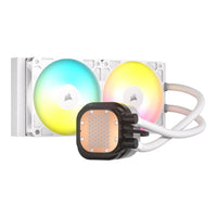 Corsair Nautilus 240 RS ARGB 240mm AIO Liquid CPU Cooler 2x 120mm Fans LGA1700 AM4 AM5 (White)