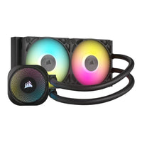 Corsair iCUE LINK TITAN RX RGB 240mm Liquid CPU Cooler Dual 120mm Fans Black