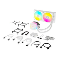 Corsair iCUE LINK TITAN 240 RX RGB AIO 240mm Liquid CPU Cooler White
