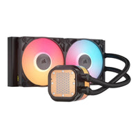 Corsair iCUE LINK TITAN 240 RX LCD 240mm AIO Liquid CPU Cooler Dual 120mm Fans Black