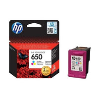 HP 650 Tri-Color Ink Cartridge