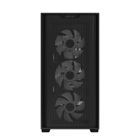 ASUS A21 Plus ARGB Micro-ATX Mini-ITX PC Case Black Tempered Glass 4 ARGB Fans