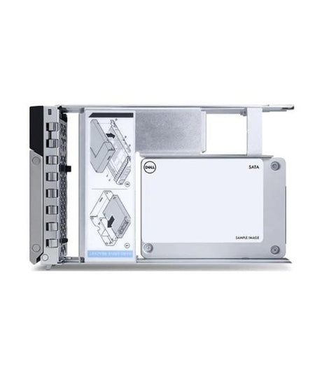 480GB SSD SATA Read Intensive 6Gbps 512e 2.5in with 3.5in HYB CARR CUS Kit