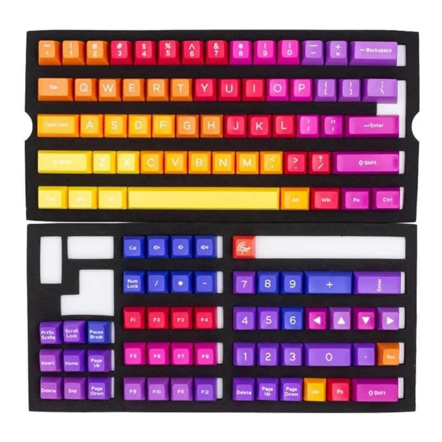 Ducky Afterglow SA Profile 108-Key ANSI ABS Double-Shot Keycap Set