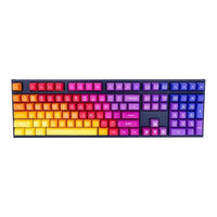 Ducky Afterglow SA Profile 108-Key ANSI ABS Double-Shot Keycap Set
