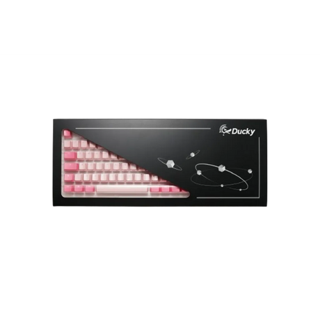 Ducky 108-Key Gossamer Pink PBT Double-Shot Keycap Set